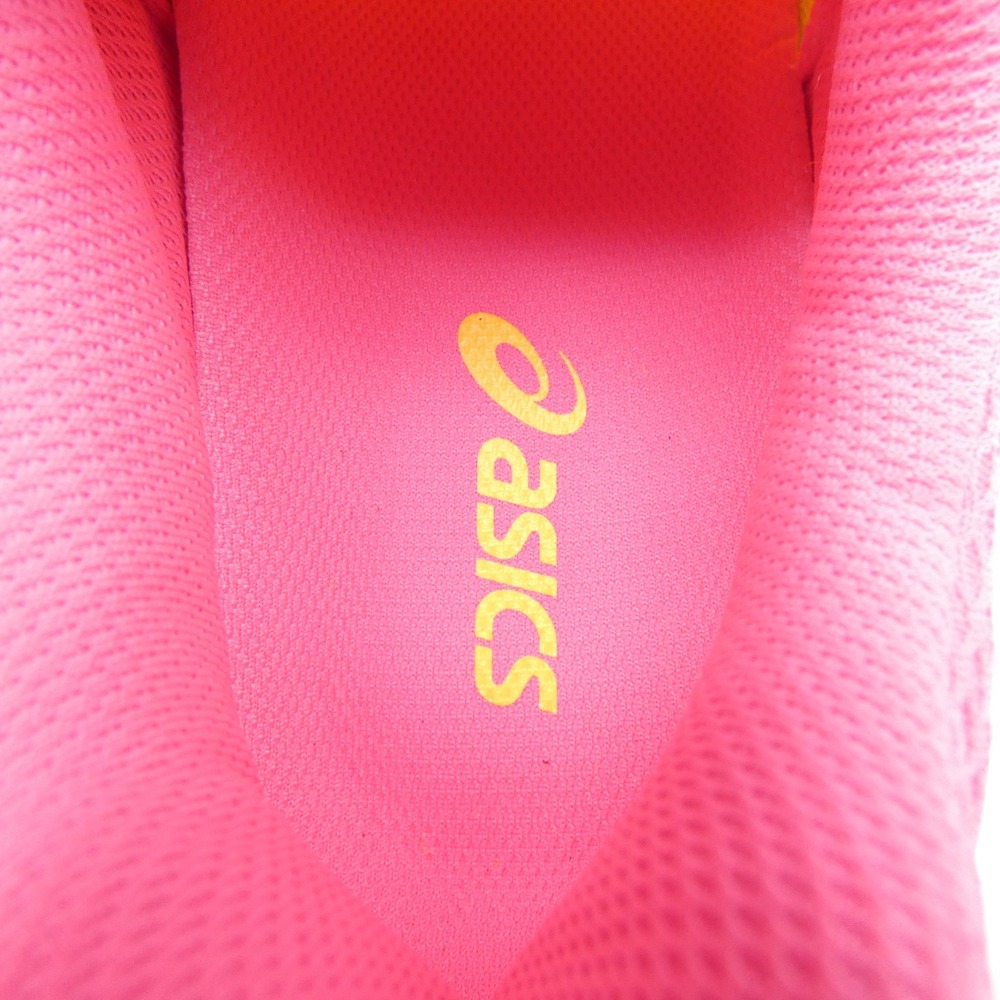 Asics Gel-Contend 3 Womens Running Shoes Neon Yellow Pink Blue C566N Size 6 - Picture 9 of 11